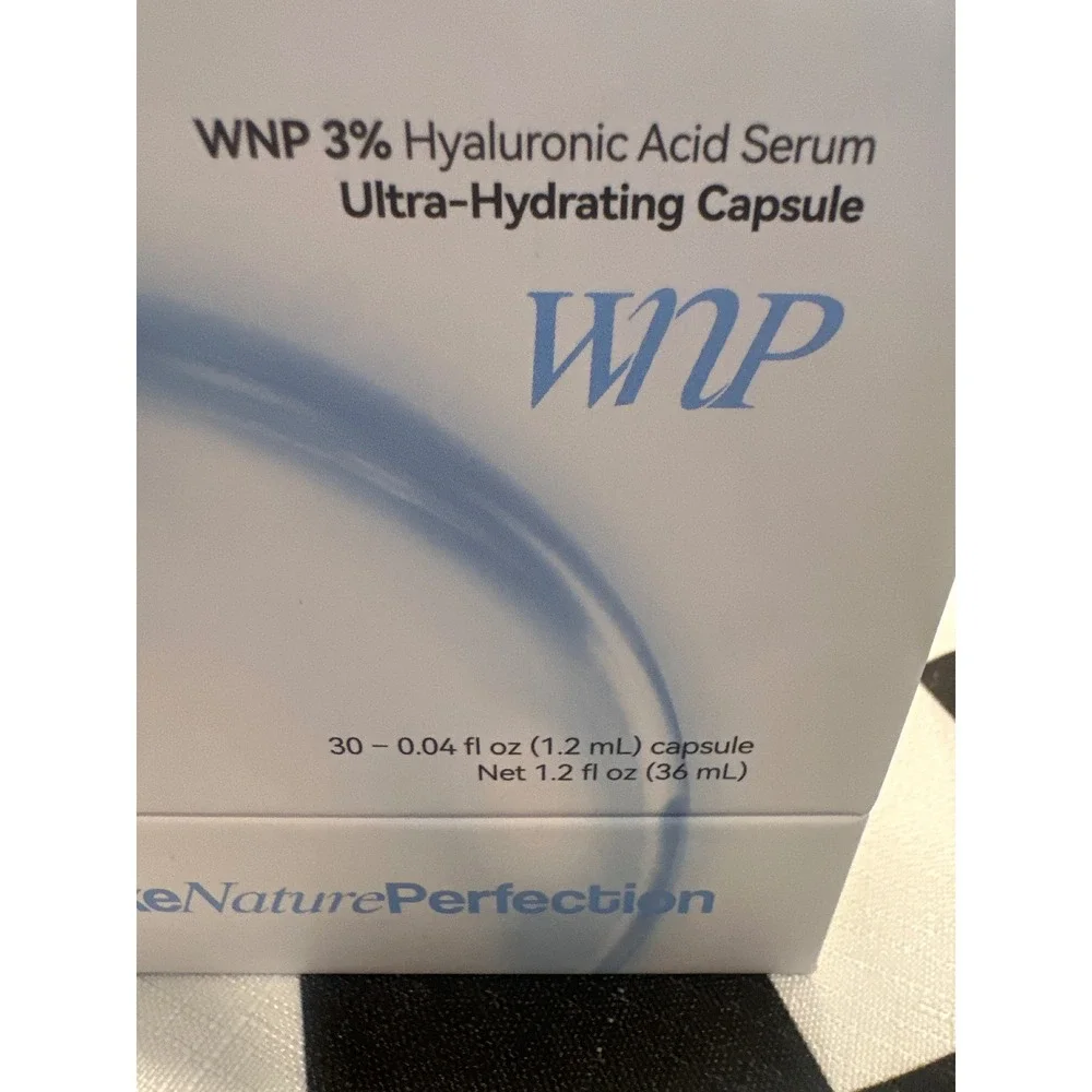 Wake Nature Perfection WNP 3% Hyaluronic Acid Serum 30 Ultra Hydrating Capsules